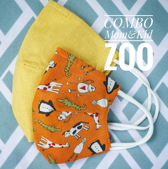 Natural Linen Facemask for Kids - Picture 5 of 10